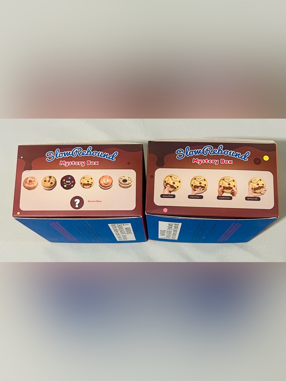 2 Pack Large Whacky Cookies Mystery Squishy - Picture 2 of 3